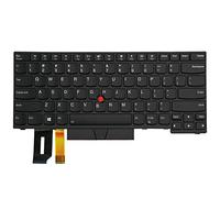 AUTENS Replacement US Keyboard for Lenovo ThinkPad E480 E485 L480 T480s E490 E495 T490 L490 R480 R490 Laptop Backlight