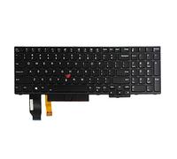 AUTENS Replacement US Keyboard for Lenovo ThinkPad E580 E585 L580 E590 E595 L590 T590 P52 P72 P53 P53S P73 (Not Fit P52s) Laptop (Backlight)