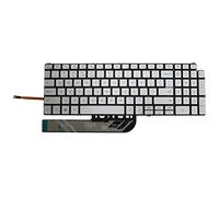 AUTENS US Keyboard for Dell Inspiron 3501 3502 3505 5501 5502 5505 5508 5509 5584 5590 5593 5594 5598 7500 7501 7506 7590 7591 7706 7791 / Vostro 5590 7500 7590 Laptop No Frame (Silver, Backlight)