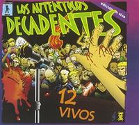 AUTENTICOS DECADENTE - 12 VIVOS - CD - J3z