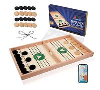 AUTERRE® Sling Puck Game - Fast Sling Puck for Adults and Kids or Family Fun, Parties, for All Ages (Small)