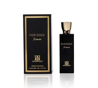 AUTHENTEQUE - Oud Gold Incense - Perfumes for Women & Men - Inspired by LV Ombré Nomade - Luxury - Strong & Seductive - Unisex - Agarwood, Rose, Saffron, Amber Wood, Raspberry - Parfum - 2.7oz 80ml