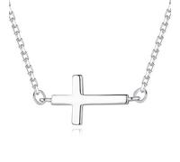Authentic 100% Crystal Cross Necklaces Pendant Jewelry Fashion Women Statement Necklace Yx1618