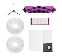 Authentic Accessories kit Side Brush*1, Mop Pad*2, Roller Brush*1, Filter*1 and Dust Bag*1,capatible for Eureka J15 Pro Ultra Robot vacuum cleaner