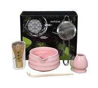 Authentic - Advanced Five-Piece Ceramic Kit Collection Professional Whisk System Complete |Seamlessly Transitions from Family Friends Colleagues Gift Tea Ceremony Tools Traditional Japanese Tea
