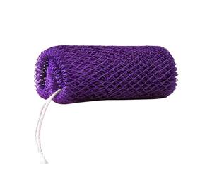 Authentic African Mesh Sponge - Nylon Net, eExfoliating Bath Scrubber Traditional Knotted Texture, Sapo Wash Cloth Back Scrubbing Strap | Deep Cleansing Body Towel 3 Pieces for Daily Showering