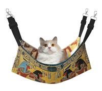 Authentic Ancient Egypt Printed Pet Hammock - Sleeping Hammock For Cats, Rabbits, Ferrets, Puppies, Small Animals