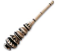 Authentic Artisanal Mexican Molinillo Hot Chocolate Frother (Large) - Handmade Premium Wooden Whisk - Molinillo para Chocolate