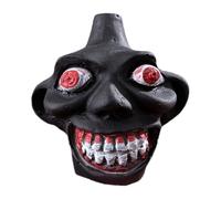 Authentic Aztec Death Whistle, Demon Shaped Loud Sound Whistle, Traditional Cultural Whistles for Collectors, Rituals, and Outdoor Entertainment, 3.07x2.36x3.15 inches
