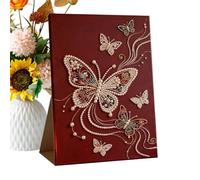 Authentic Beads Kits, 3D Gemstone Beads Crafts, 12 x 12 Inch Painting Kit with Easy Application, DIY Art Set with Colorful Construction, Activity ar