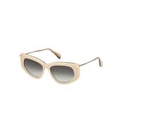 Authentic Beth Glasses with Premium Quality- unisex- Max Mara- Sunglasses- White- 54 MM- Accessories 54 MM