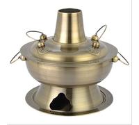 Authentic Chinese Traditional Old Beijing Hot Pot - Charcoal Heated Steam Pot for Kitchen Catering and Home Cooking