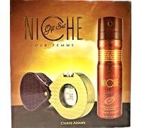 Authentic Chris Adams Niche Pour Femme Gift Set - EDP 75ml + Body Spray 200ml