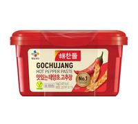 Authentic CJ Foods Gochujang Hot Pepper Paste 1kg - Traditional Korean Flavor with 100% Sun-Dried Red Peppers | Halal, Vegan | Perfect for Tteokbokki, Bibimbap, Korean Fried Chicken & More