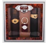Authentic Cuba Gold Men’s Perfume 100ml Aftershave 100ml Gift Set With Key Ring