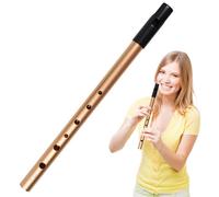 Authentic D Tin Whistle Penny Whistle, 6-Hole Design With Clear Tone And Stable Pitch, Easy To Play Folk Music Instrument For Celtic Irish Traditional Music