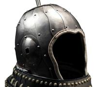 Authentic Dǒumóu Dynasty Helmet | Changle Tomb Mural Replica | Historical Armour for , Reenactment & Display