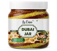 Authentic Dubai Jar - Pistachio Spread with Crunchy Kunafa & Kataifi with Chocolate Hazelnut Layers | Handmade Luxury Dessert Jar | Gift your loved ones | 200g |