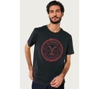 Authentic Dutton Ranch Seal Yellowstone T-Shirt Yellowstone Black S