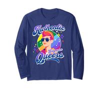 Authentic Elegance Queers Pride Rainbow Style Long Sleeve T-Shirt