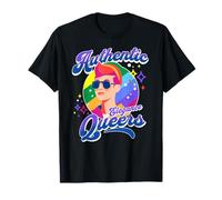 Authentic Elegance Queers Pride Rainbow Style T-Shirt