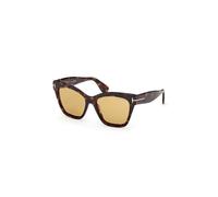 Authentic Elvira Glasses - Premium Quality! - unisex - Tom Ford - Sunglasses - Brown - 55 MM - Accessories 55 MM