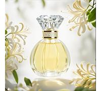 Authentic Floral Essence Eau de Parfum Spray for the Refined Woman Natural Fragrance with Pure Long Lasting Elegant Refreshing Sweet Scent and Light Flavor 1.7 Ounce 50ml (Honeysuckle)