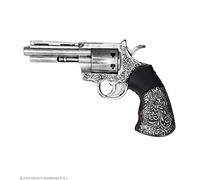 W WIDMANN MILANO Party Fashion - Latex Foam Fake Revolver for Adult, Authentic Design, Gangster, Thieves, Police, SWAT, FBI, Cowboy, Wild West, Steampunk, Carnival, Theme Parties