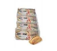 Authentic French Stone Oven Part-Baked White Rolls, Bake at Home, Crispy Golden Crust Soft Airy Inside, Ready in Minutes, 4 Pack with 16 Rolls for Meals & Sandwiches