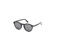 Authentic Ft0904 01D Glasses - male - Tom Ford - Sunglasses - Black - 52 MM - Accessories 52 MM