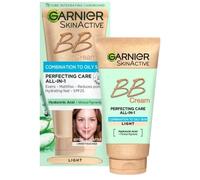Authentic Garnier SkinActive BB Cream Oil Free SPF25 Light 50ml All In One
