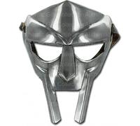 Authentic Gift Collection MF DOOM Gladiator Mask Mad-villain Mild Steel Face Mask FOR MEN -Women Gift “Maximus” Gladiator FACE MASK with Leather Liner Gift For Halloween- Cosplay