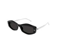 Authentic Glasses with Top-Notch Service - female - Alexander McQueen - Sunglasses - Black - 55 MM - Accessories 55 MM