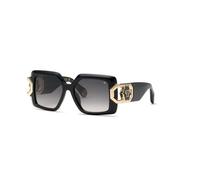Authentic Glasses with Top-Notch Service, female, Philipp Plein, Sunglasses, Black, 52 MM, Accessories 52 MM