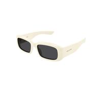 SAINT LAURENT SL 809 005 Unisex Sunglasses Acetate Ivory Black Squared