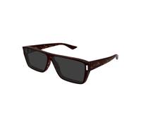 SAINT LAURENT SL 757 002 Unisex Sunglasses Bio-inject Havana Grey Squared