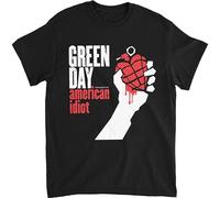 Authentic Green Day American Idiot T Shirt New Black M