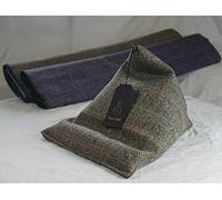 Authentic Harris Tweed Harris Tweed ipad Bean bag - e-book reader Stand - Tablet pillow support beanbag Sack - ref. 05 also for samsung Tab s, Tab s2, and sony Z2