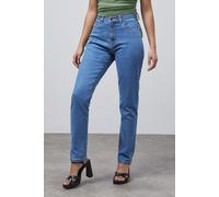 Authentic High Waist Boyfriend Jeans Enorsia Mid Blue 8