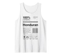 Authentic Honduran Catracho Nutrition Label Tank Top