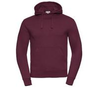Authentic Hooded Sweatshirt Hoodie Russell Burgundy L