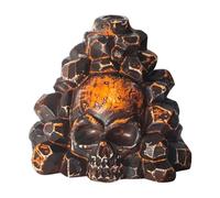 Authentic Human Sound Screaming Aztec War Whistle | Loud Skull Design | Death Whistle | Ghost Aztec Crow Skull Death | Instrument | Scream of | Horror Prank Toy |