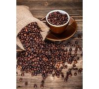 Authentic Indian Coffee Beans from Kerala 1kg - Shade-Grown, Handpicked, Freshly Roasted Beans for Smooth Balanced Flavour