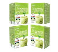 Authentic Instant Thai Tea Mix, 4 Boxes | Rich & Creamy Thai Iced Tea Powder | Makes Hot or Cold Drink | Easy to Prepare | Imported from Thailand | Choice of three flavors (Matcha Latte)