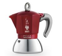 Authentic Italian Coffee Maker 2 Cups Moka Induction Red BIALETTI