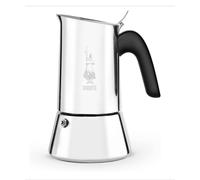 Authentic Italian Coffee Maker 4 Cups Stainless Steel BIALETTI Induction Venus