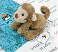 AUTHENTIC JELLYCAT FLUFFY COLLECTABLE TINY SMUDGE MONKEY SOFT PLUSH TOY SMG2M