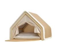 Authentic Kitten Tent - Rest Play House, Cat Tent with Comfortable Sleeping Spot, Portable Pet Tents, Indoor Cat Hideaway for Bedroom Apartment, Winter Cats Playground Tents for Indoor Home Living
