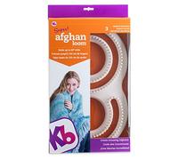 Authentic Knitting Board Afghan Loom, Original Version, 11" X 19" X 2"