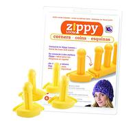 Authentic Knitting Board Board Zippy Corners, One Size, Yellow